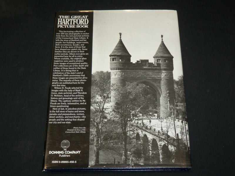 1985 THE GREAT HARTFORD PICTURE BOOK BY WILSON H. FAUDE - HARDCOVER - KD 6012
