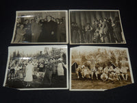 1933 ORIGINAL MUSICAL PHOTOS LOT OF 4 - JOHNNY PULEO - 8x10 - #140