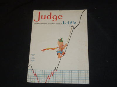 1937 JANUARY JUDGE MAGAZINE - ILLUSTRATED COVER - ST 5756