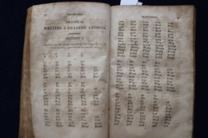 1813 THE METHOLD OF INSTRUCTING CHILDREN RATIONALLY HARDCOVER BY J. NEEF-KD 9440