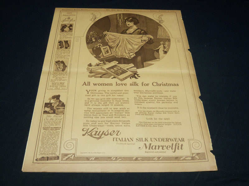 1918 DECEMBER 8 NEW YORK TIMES PICTURE SECTION - WILSON PROFILE - NT 8818
