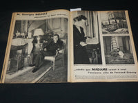 1947 JANUARY 1 NUIT ET JOUR FRENCH MAGAZINE - INGRID BERGMAN COVER - ST 531I