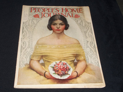 1926 FEBRUARY PEOPLE'S HOME JOURNAL MAGAZINE NICE ILLUSTRATED COVER ART - E 2786