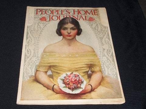 1926 FEBRUARY PEOPLE'S HOME JOURNAL MAGAZINE NICE ILLUSTRATED COVER ART - E 2786