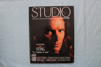 1988 OCTOBER STUDIO MAGAZINE - STING COVER - FRENCH - E 19489