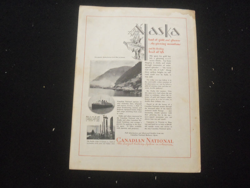 1931 MARCH ROD AND GUN MAGAZINE - NICE COVER, ARTICLES & PHOTOS - SP 6377O