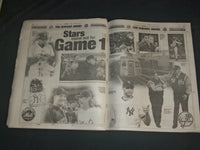 2000 OCT 22 NEW YORK POST NEWSPAPER- YANKEES WIN GAME 1 OF WORLD SERIES- NP 4139