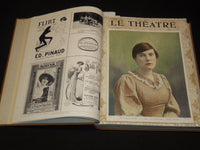1910 JULY-DECEMBER LE THEATRE MAGAZINE BOUND VOLUME - 12 ISSUES - KD 2278N