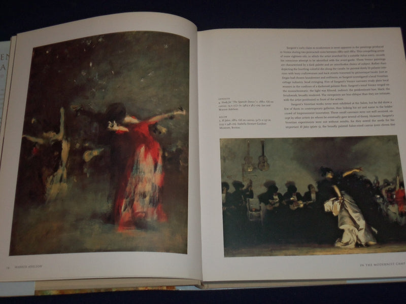 1997 SARGENT ABROAD FIGURES & LANDSCAPES BOOK BY ADELSON - 1ST EDITION - KD 2717