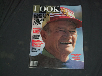 1979 APRIL 16 LOOK MAGAZINE - JOHN WAYNE COVER - CW 758