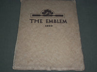 1920 THE EMBLEM CHICAGO NORMAL COLLEGE YEARBOOK - ILLINOIS - PHOTOS - YB 1133