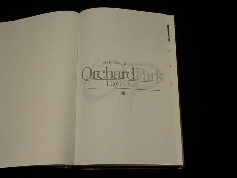 2006 ORCHARD PARK HIGH SCHOOL DIRECTORY BOOK - NEW YORK - KD 6346
