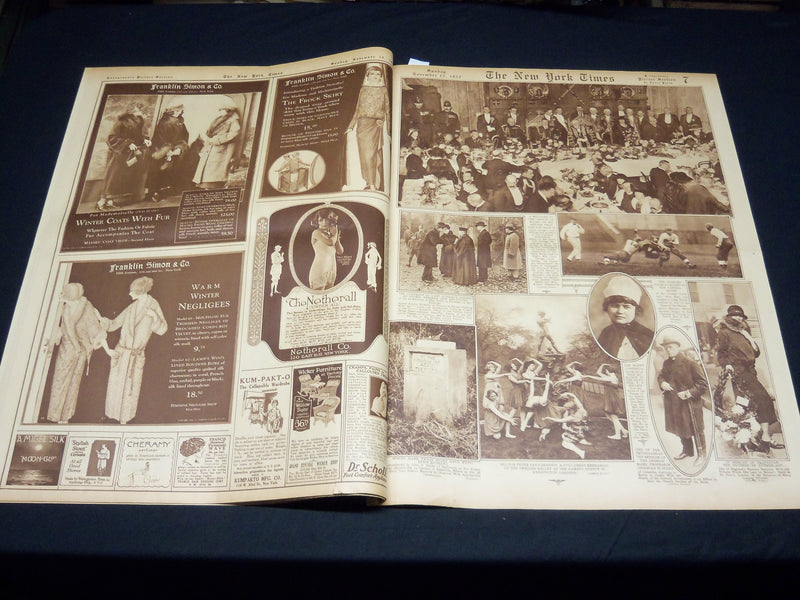 1922 NOVEMBER 12 NEW YORK TIMES PICTURE SECTION - ALFRED E. SMITH - NT 8860
