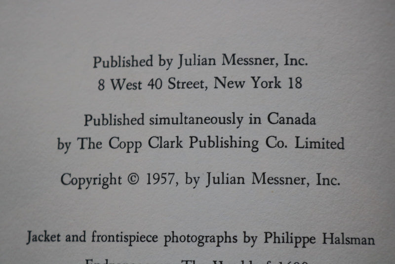 1957 BOOK OF THE SEVEN SEAS HARDCOVER BOOK BY PETER FREUCHEN - KD 9660