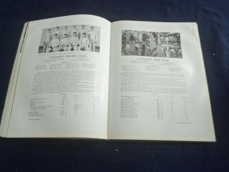 1938 LIBER BRUNENSIS BROWN UNIVERSITY YEARBOOK - PROVIDENCE, RI - YB 2644