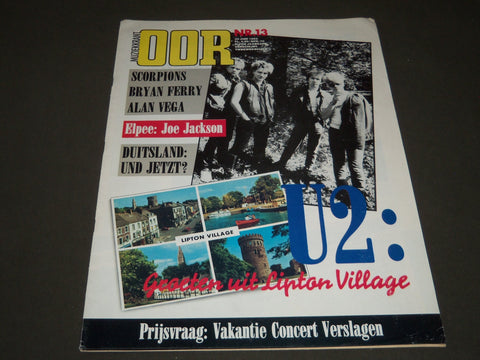 1982 JUNE 30 MUZIEKKRANT OOR MAGAZINE - U2 COVER - DUTCH - J 2185