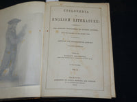 1847 CYCLOPAEDIA OF ENGLISH LITERATURE VOLUME NO. 2 EDITED BY CHAMBERS - KD 5910