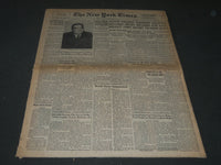 1947 SEPTEMBER 21 NEW YORK TIMES NEWSPAPER - LAGUARDIA IS DEAD AT 64 - NT 5514