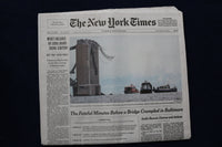 2024 MARCH 28 NEW YORK TIMES - MINUTES BEFORE FRANCIS SCOTT KEY BRIDGE COLLAPSES
