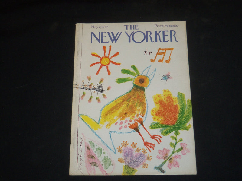 1977 MAY 2 THE NEW YORKER MAGAZINE - ILLUSTRATED COVER - NY 1218