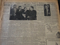 1940 JUNE 28 NEW YORK TIMES - REPUBLICANS NOMINATE WENDELL WILKIE - NT 5536