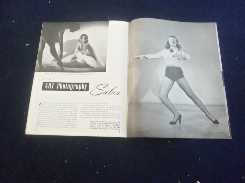 1951 JULY ART PHOTOGRAPHY MAGAZINE - NICE PHOTOGRAPHS & STORIES - SP 7491G