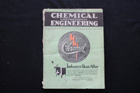 1928 SEP CHEMICAL ENGINEERING MAGAZINE - INDUSTRY'S HEAT-ALLOY COVER - E 10264