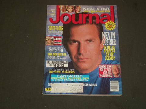 1991 APRIL LADIES' HOME JOURNAL MAGAZINE - KEVIN COSTNER - B 2255