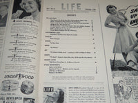 1939 SEPTEMBER 4 LIFE MAGAZINE - ROSALIND RUSSELL COVER - L 146