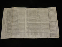 1970 HUDSON RIVER BUS SCHEDULE - FORT LEE - GRANTWOOD - J 6123