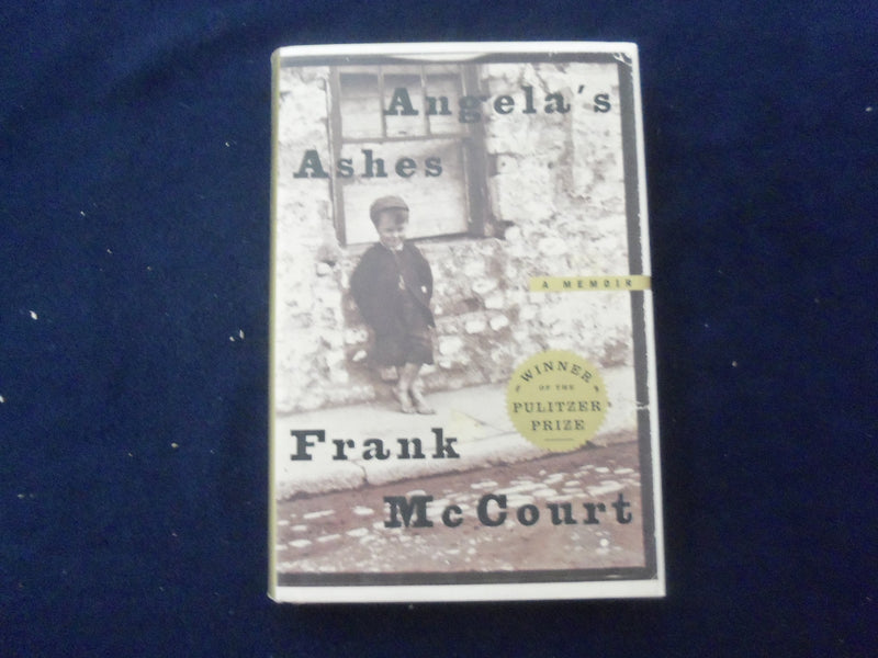1998 ANGELA'S ASHES HARDCOVER BOOK - INSCRIBED BY FRANK MCCOURT - KD 8563