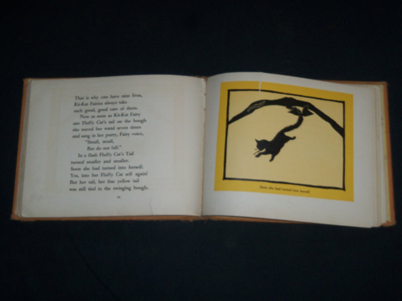 1931 FLUFFY CAT'S TAIL BOOK BY ANN ELIZA SAMPLE - NICE ILLUSTRATIONS - KD 5468