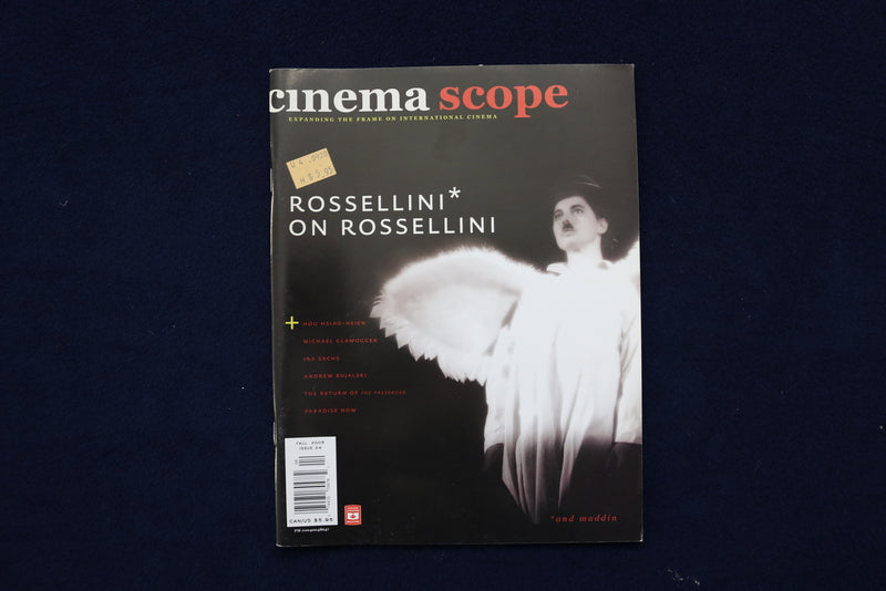 2005 FALL CINEMA SCOPE MAGAZINE - ROSSELLINI ON ROSSELLINI COVER - E 19199
