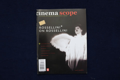 2005 FALL CINEMA SCOPE MAGAZINE - ROSSELLINI ON ROSSELLINI COVER - E 19199