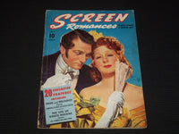 1940 JULY SCREEN ROMANCES MAGAZINE - LAURENCE OLIVIER & GREER GARSON - E 16334