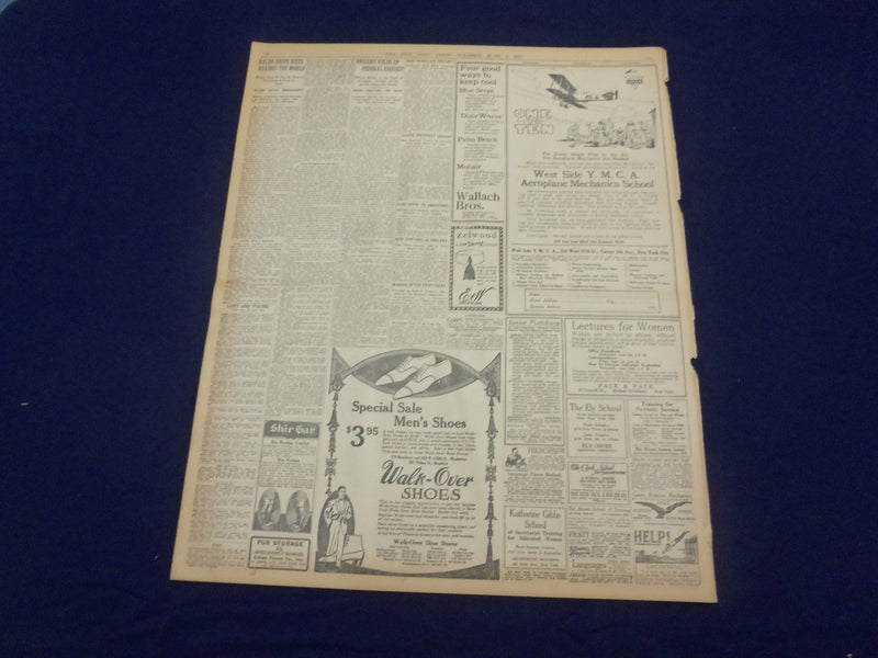 1918 JUNE 4 NEW YORK TIMES - TWO U-BOATS SINK 9 SHIPS OFF COAST - NT 9077