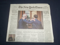 2021 OCTOBER 30 NEW YORK TIMES - MEETING MACRON, BIDEN ENDEAVORS TO REBUILD TIES