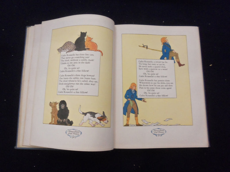 1927 NURSERY FRIENDS FROM FRANCE HARDCOVER BOOK - KD 8352