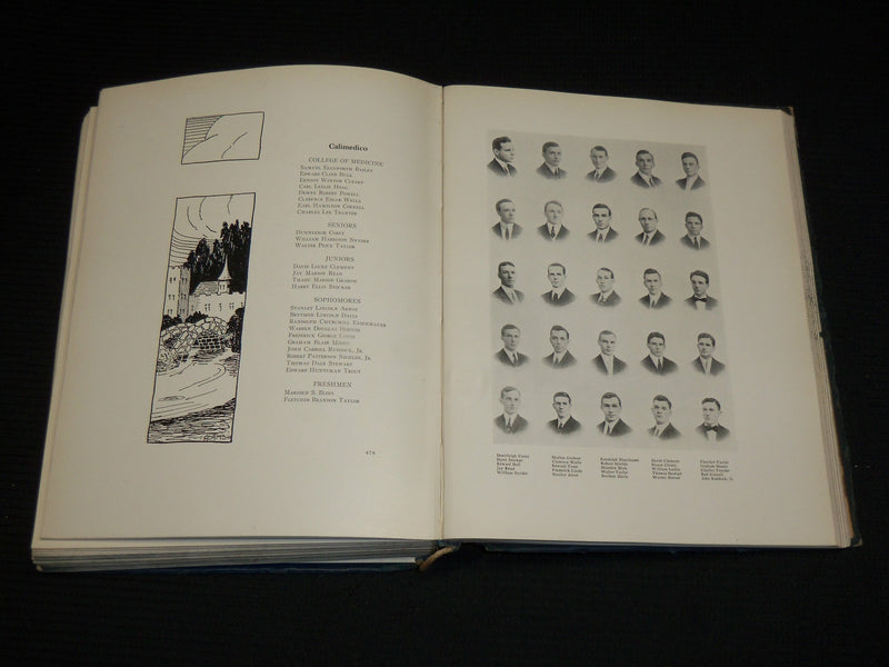 1912 BLUE & GOLD UNIVERSITY OF CALIFORNIA YEARBOOK - NICE PHOTOS - YB 661