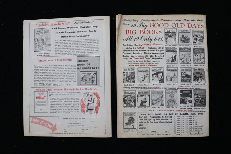1967-1968 POPULAR HANDICRAFT MAGAZINE - LOT OF 8 - O 3799