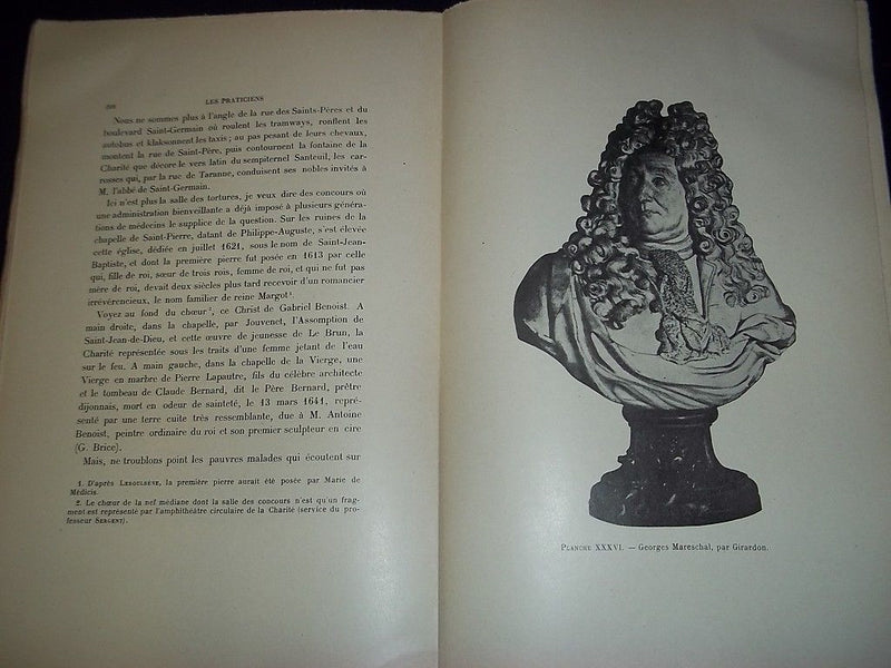 1933 LA MEDECINE ET LES MEDECINS FRANCAIS BOOK BY J. LEVY-VALENSI - KD 1744R