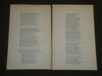 1841 PLASMION POEM - PHILOMATHEAN EUCLEIAN SOCIETIES - NEW YORK - J 4732
