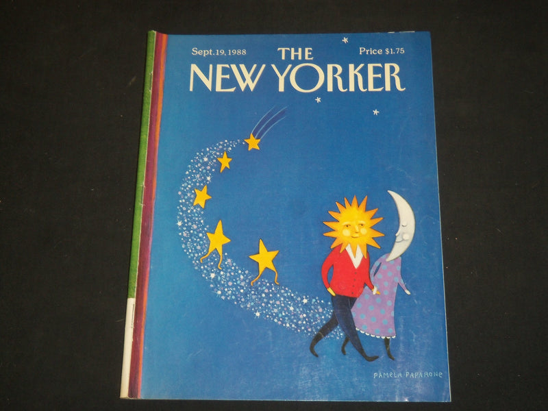 1988 SEPTEMBER 19 THE NEW YORKER MAGAZINE - ILLUSTRATED COVER - NY 1365
