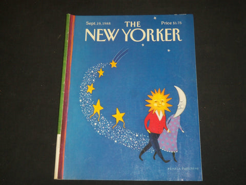 1988 SEPTEMBER 19 THE NEW YORKER MAGAZINE - ILLUSTRATED COVER - NY 1365