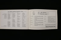 1961 MAY 5 & 22 LONDON SYMPHONY ORCHESTRA PROGRAMS - LOT OF 2 - K 1911