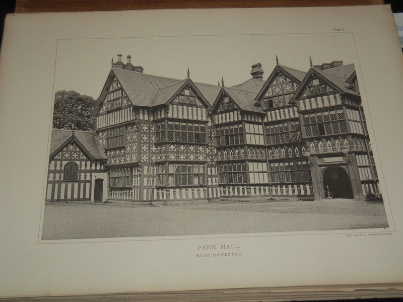 1894 ARCHITECTURE OF THE RENAISSANCE IN ENGLAND VOLUME NO. 1 - NICE PLATES - #46