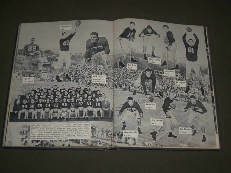 1952 THE BELLE AIR UNIVERSITY OF VILLANOVA YEARBOOK - GREAT PHOTOS - YB 1290
