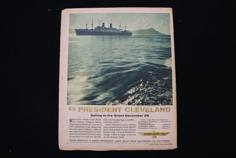 1960 NOVEMBER 13 CHICAGO SUNDAY TRIBUNE MAGAZINE - KIM NOVAK COVER - E 26191