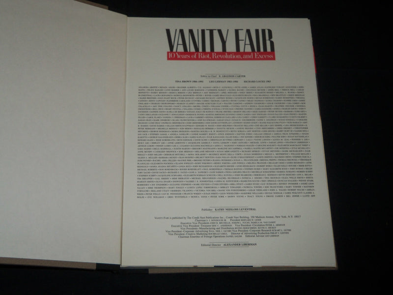 1993 OCTOBER VANITY FAIR MAGAZINE BOOK - GREAT COVER & PHOTOS- KD 5405