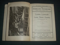 1924 LYNTON LYNMOUTH & LORNA DOONE COUNTRY OFFICIAL GUIDE 14TH EDITION - J 3953